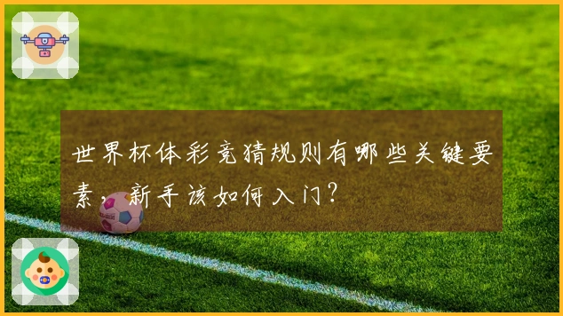 世界杯体彩竞猜规则有哪些关键要素,新手该如何入门?