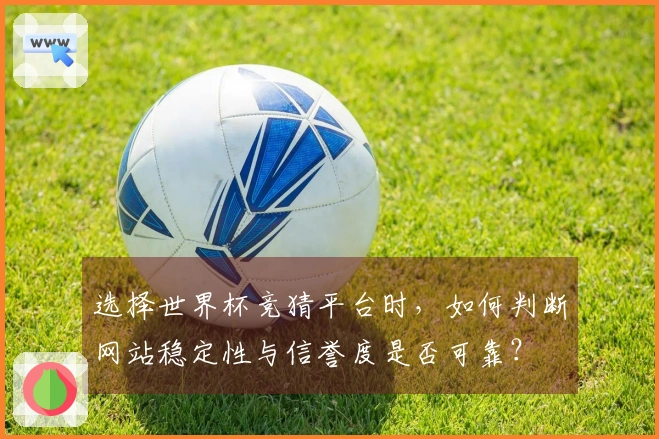 选择世界杯竞猜平台时，如何判断网站稳定性与信誉度是否可靠？